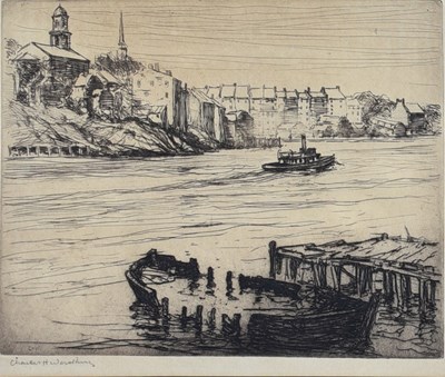 Lot 98 - Charles Herbert Woodbury, (American), 1864 - 1940.